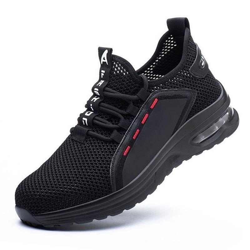 Ultraleichte Atmungsaktive Rutschfeste Arbeitsschuhe Mit Stahlkappe