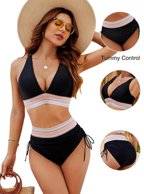 Damen Bauch-Weg Bikini | Stilvoll