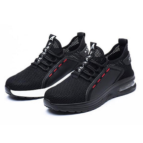 Ultraleichte Atmungsaktive Rutschfeste Arbeitsschuhe Mit Stahlkappe