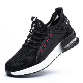 Ultraleichte Atmungsaktive Rutschfeste Arbeitsschuhe Mit Stahlkappe