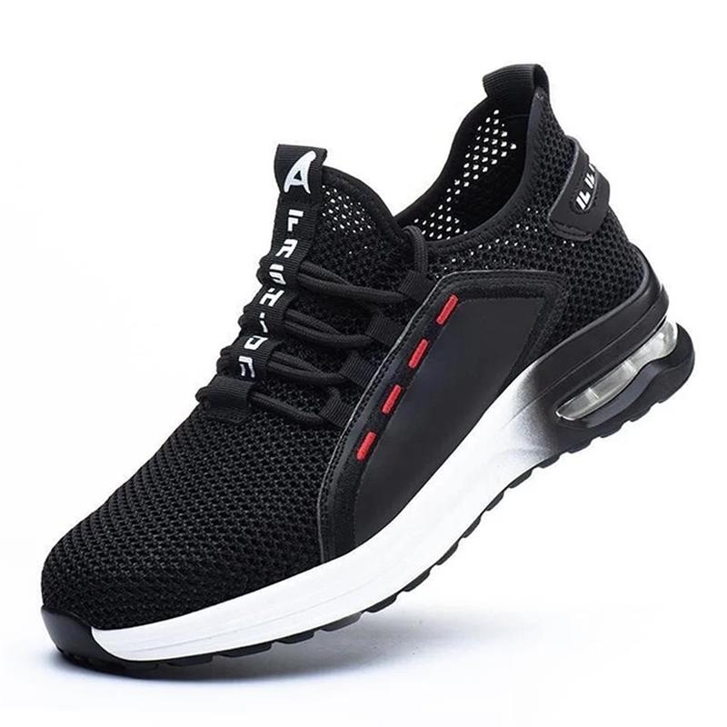 Ultraleichte Atmungsaktive Rutschfeste Arbeitsschuhe Mit Stahlkappe