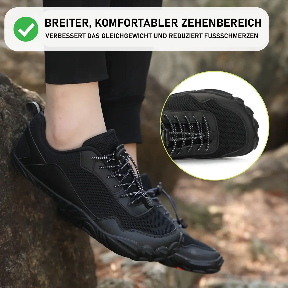 Hike - Rutschfeste Barfußschuhe für den Herbst (Unisex)