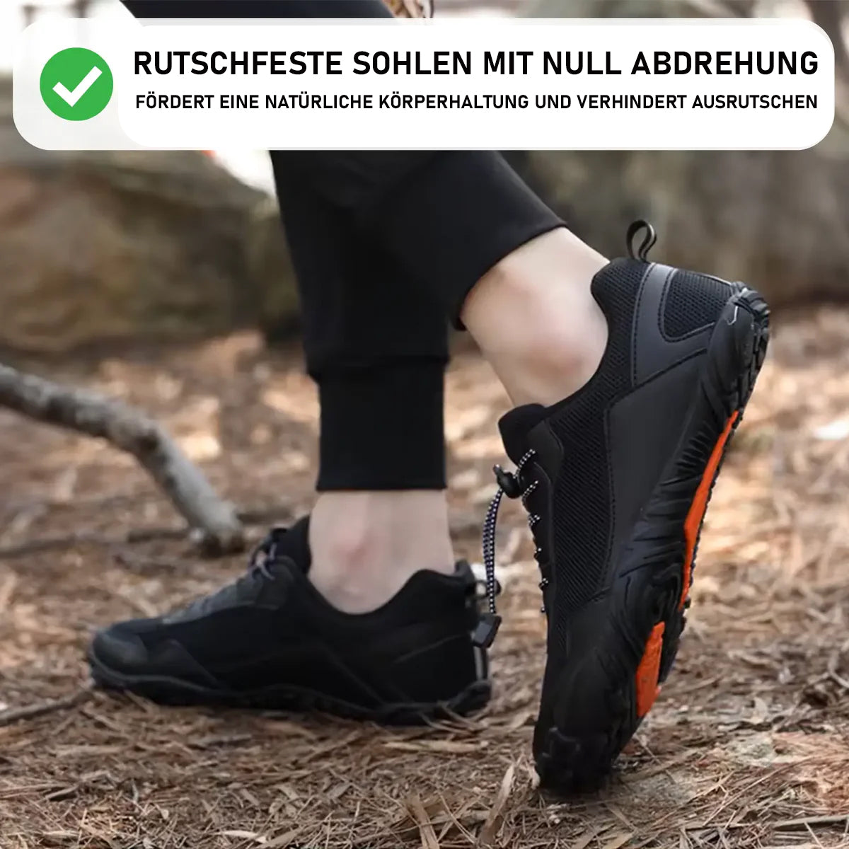 Hike - Rutschfeste Barfußschuhe für den Herbst (Unisex)