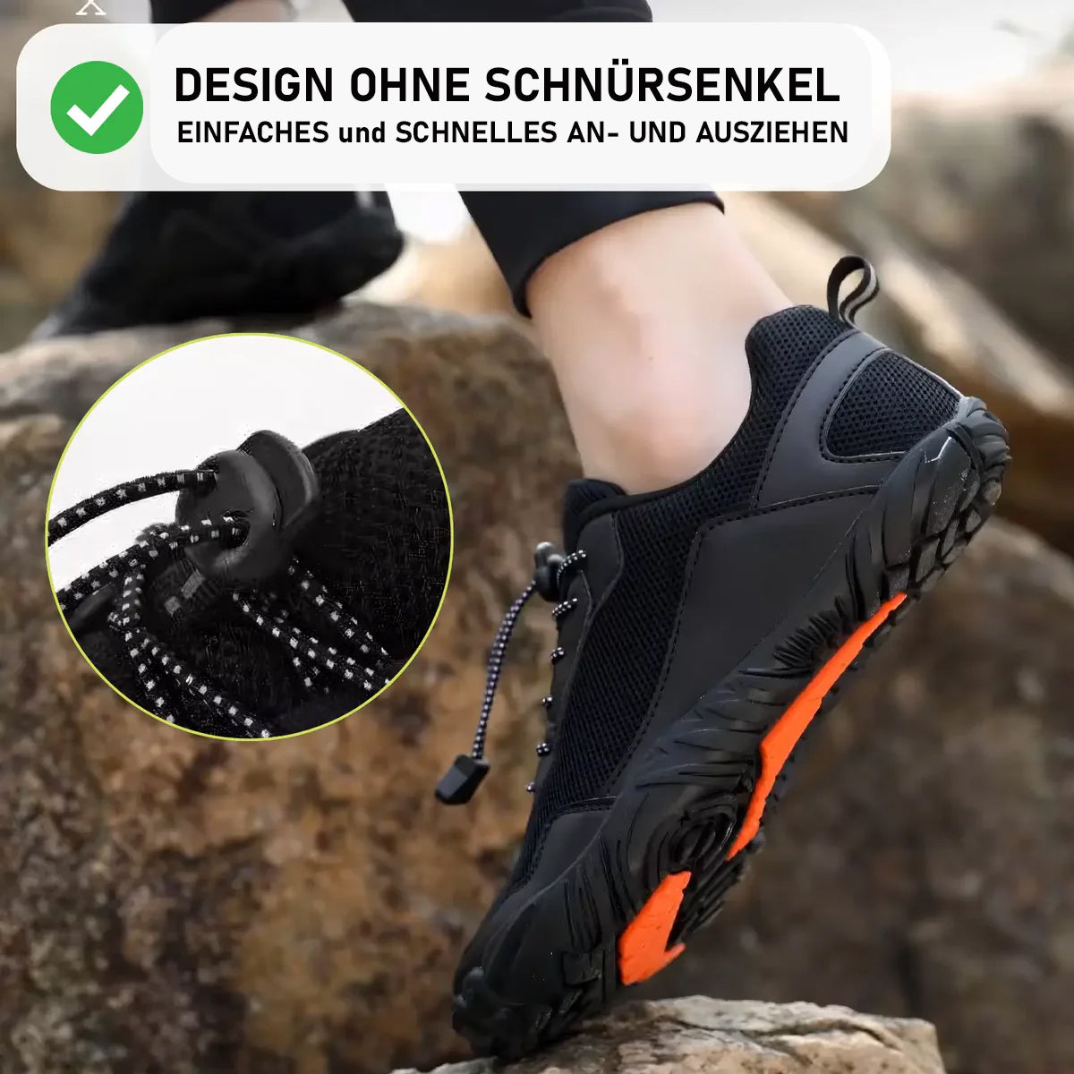 Hike - Rutschfeste Barfußschuhe für den Herbst (Unisex)