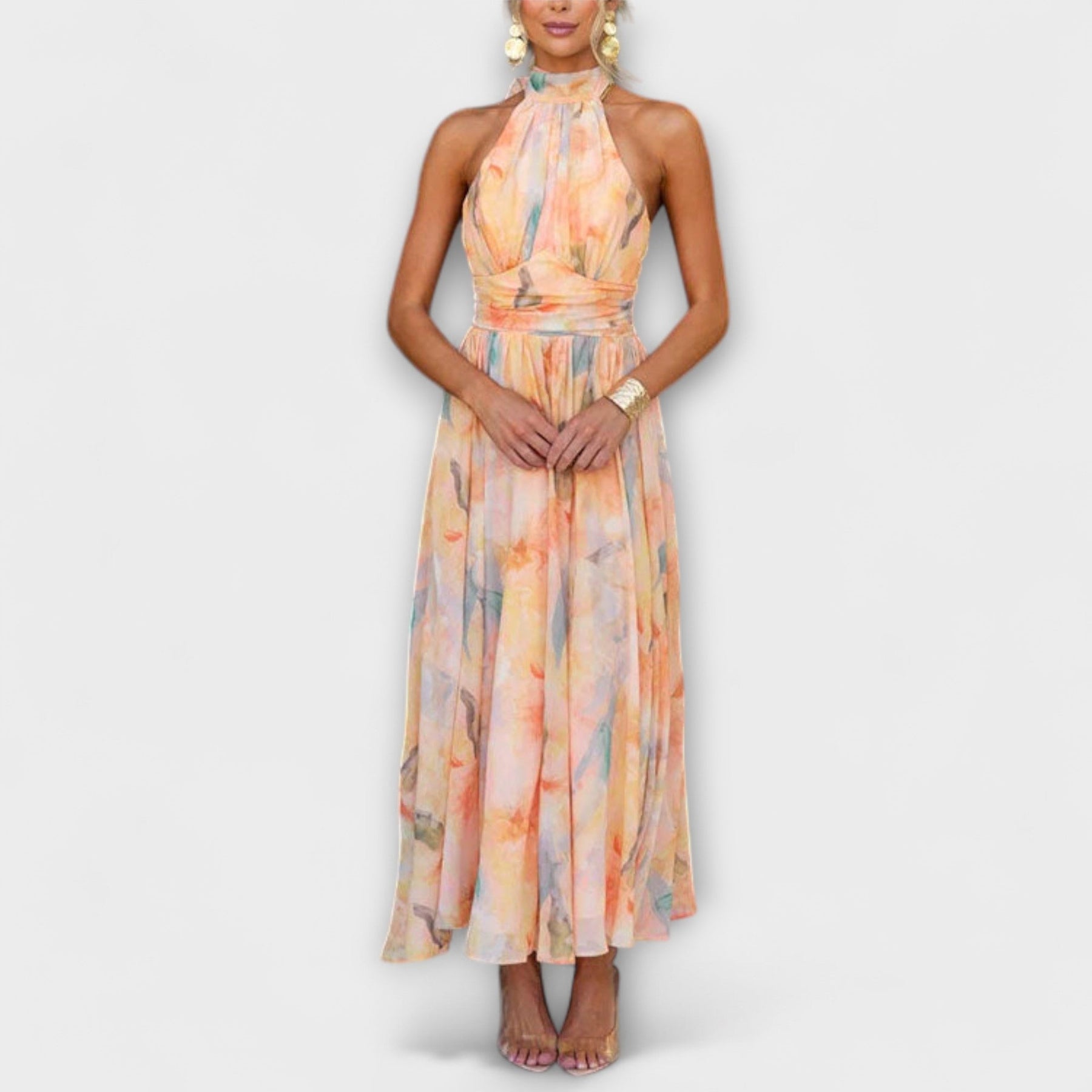 Lyka | Halterneck Maxikleid