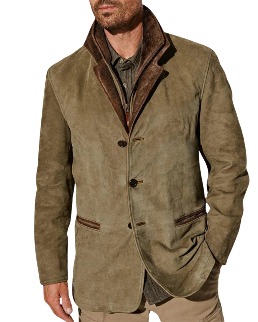 Herren Klassische Vintage Jacke | Zeitlos