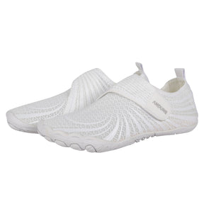 Barfuß-Minimalist-Kreuz für Damen | Ultraleichte weiße Schrauben