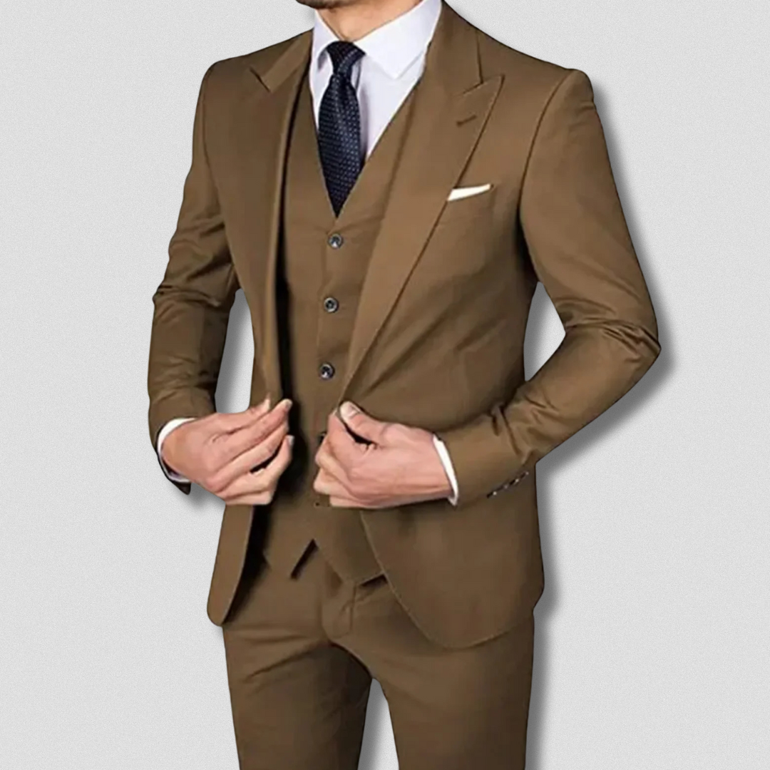 Leo | Dreiteiliger Eleganter Herrenanzug Für Besondere Anlässe