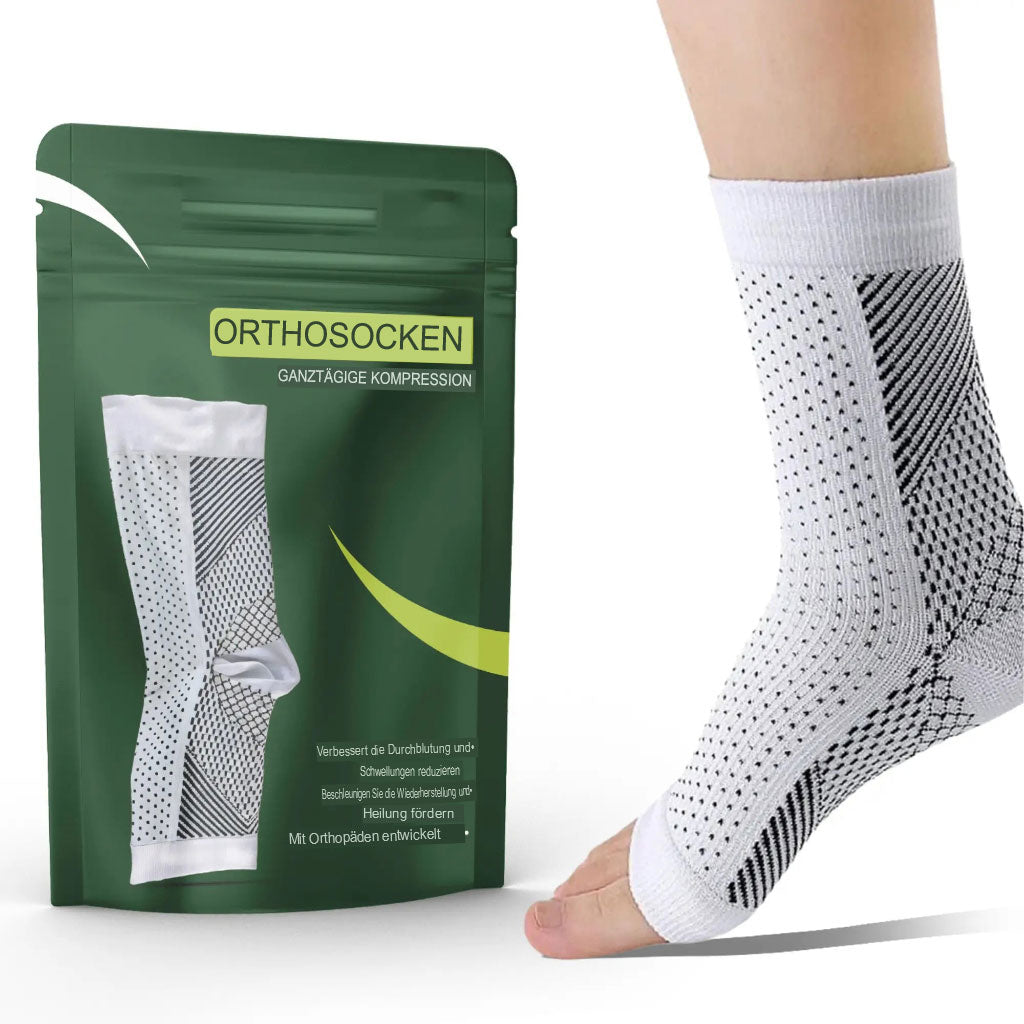 OrthoSocks – Orthopädische Kompressionsstrümpfe für ganztägigen Komfort (3 PAAR)