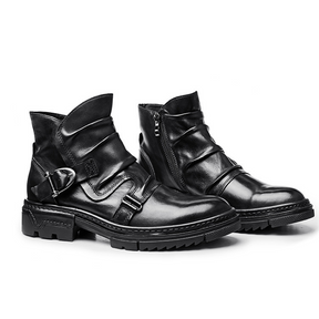 RebelRoad | Leder Biker Stiefel