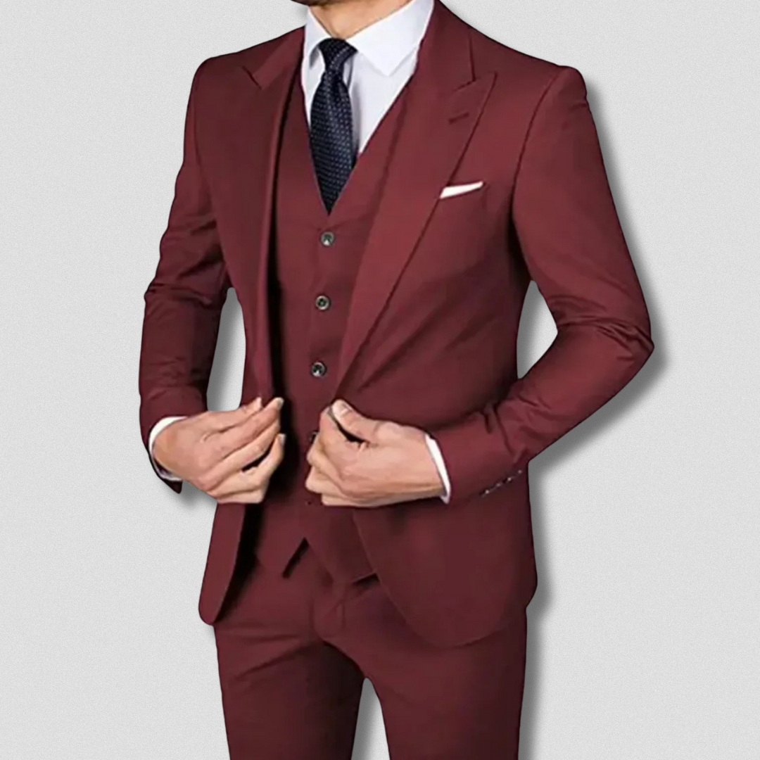 Leo | Dreiteiliger Eleganter Herrenanzug Für Besondere Anlässe