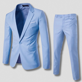 Theo | Eleganter Slim Fit Herrenanzug Für Hochzeit Oder Büro