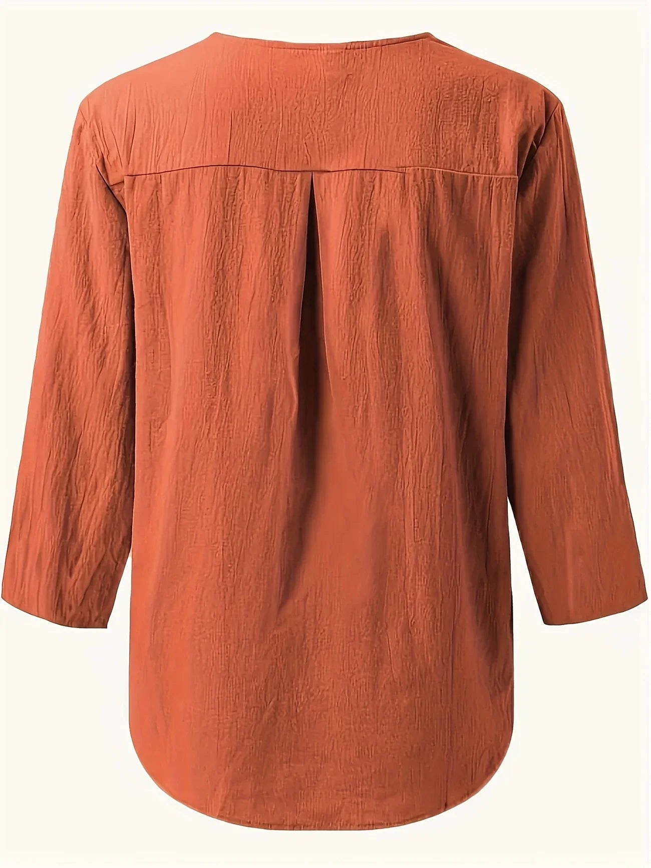 Women’s Lässige Elegante Bluse | Baumwoll-Leinen