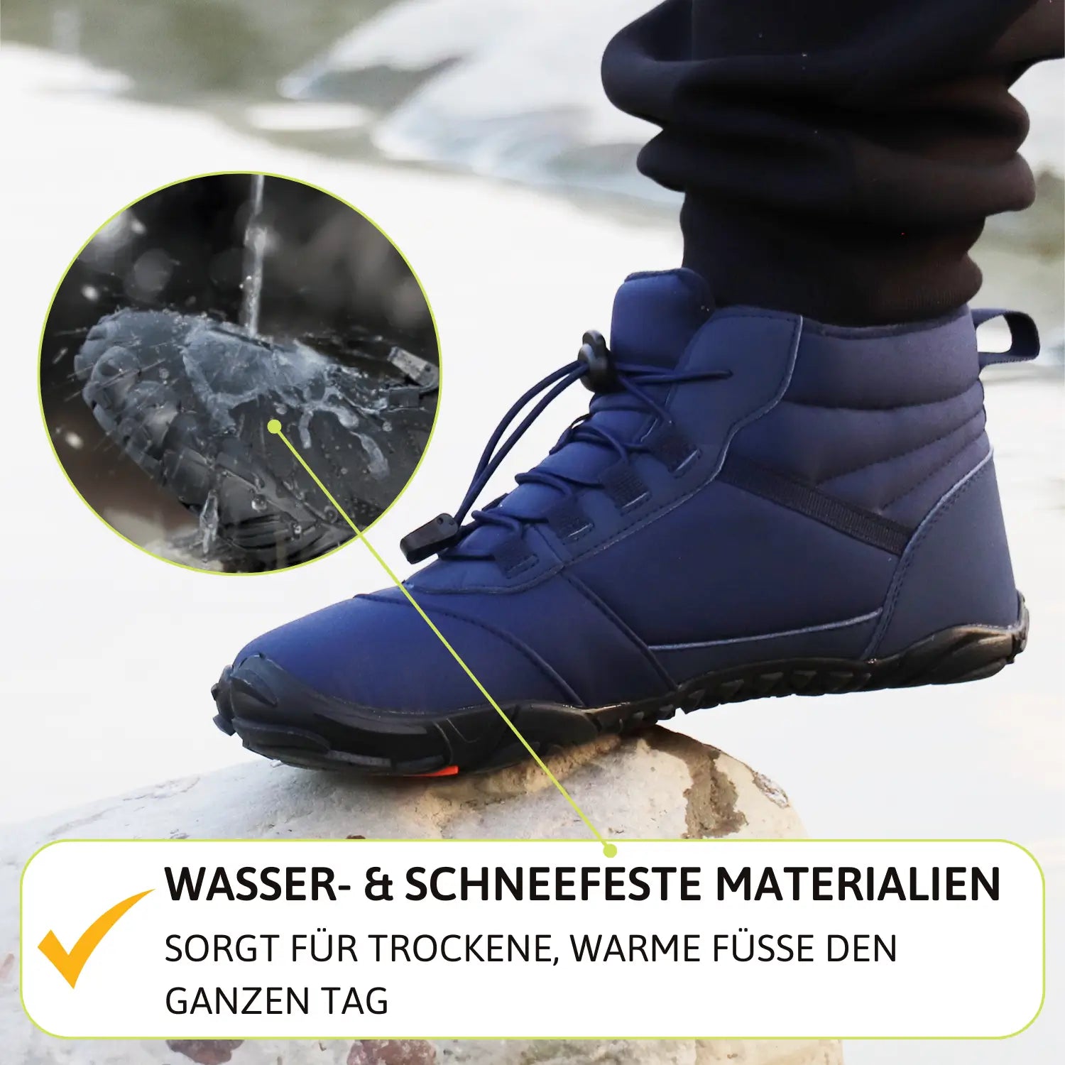 Polar – Winter-Barfußschuhe