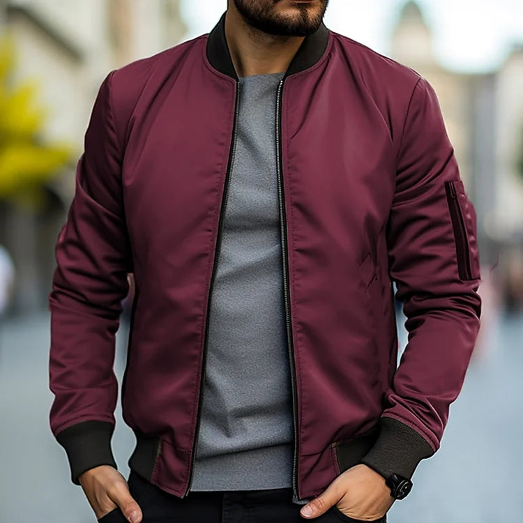Herren Trendige Bomberjacke | Klassisch Modern