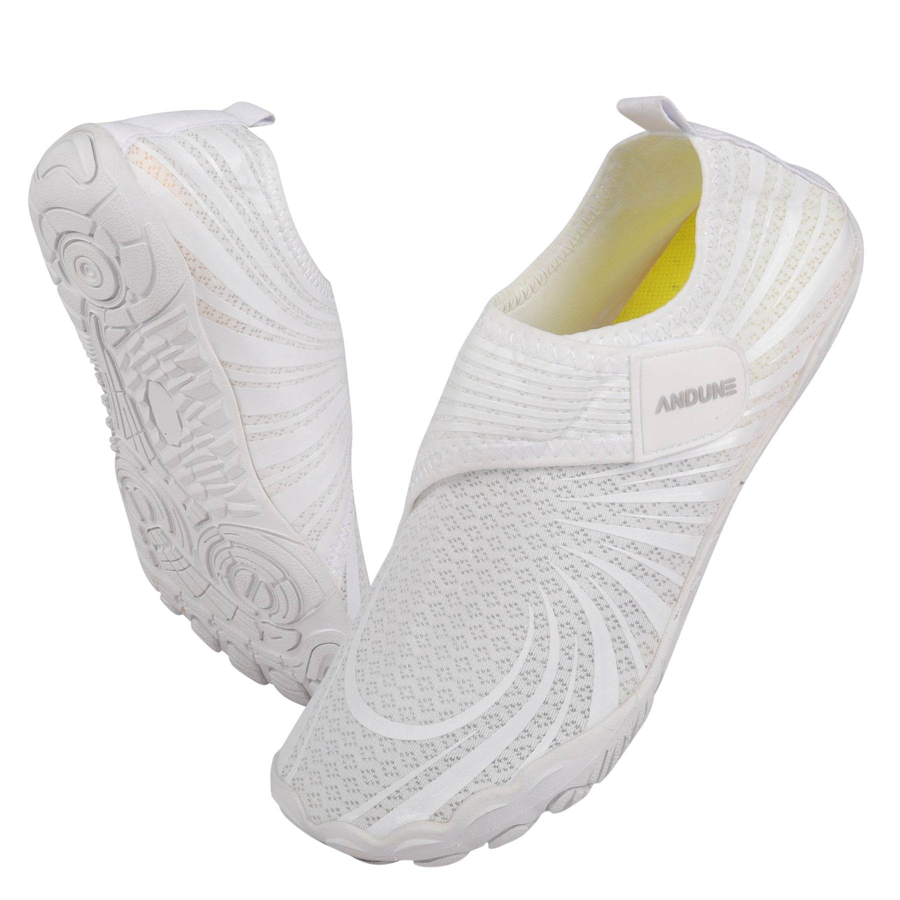 Barfuß-Minimalist-Kreuz für Damen | Ultraleichte weiße Schrauben