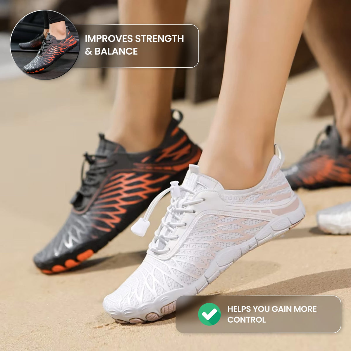 Lorax Pro – Gesunde & rutschfeste Barfußschuhe (Unisex)