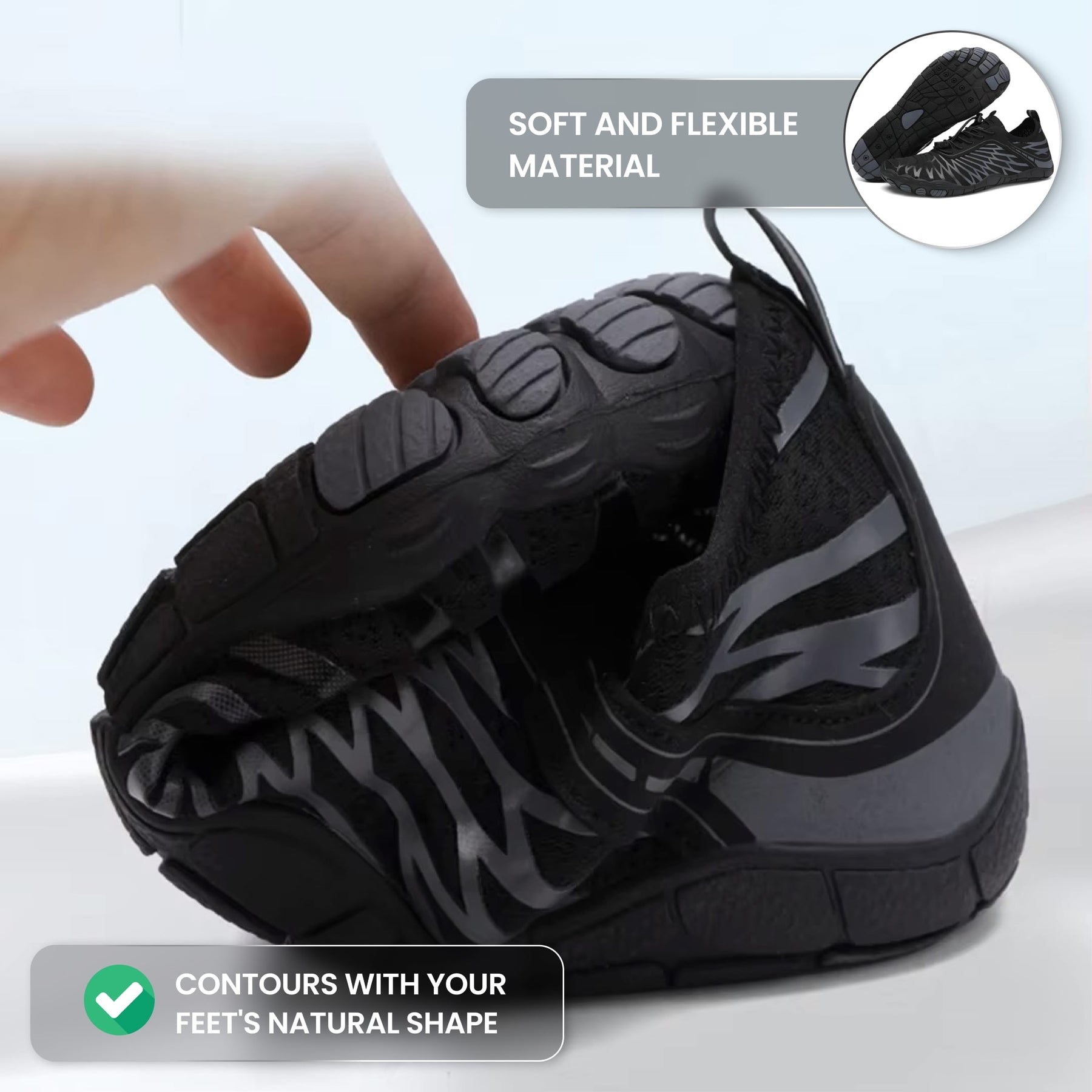 Lorax Pro – Gesunde & rutschfeste Barfußschuhe (Unisex)