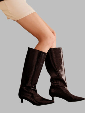 Sofia Stiefelette | Eleganter Kitten Heel