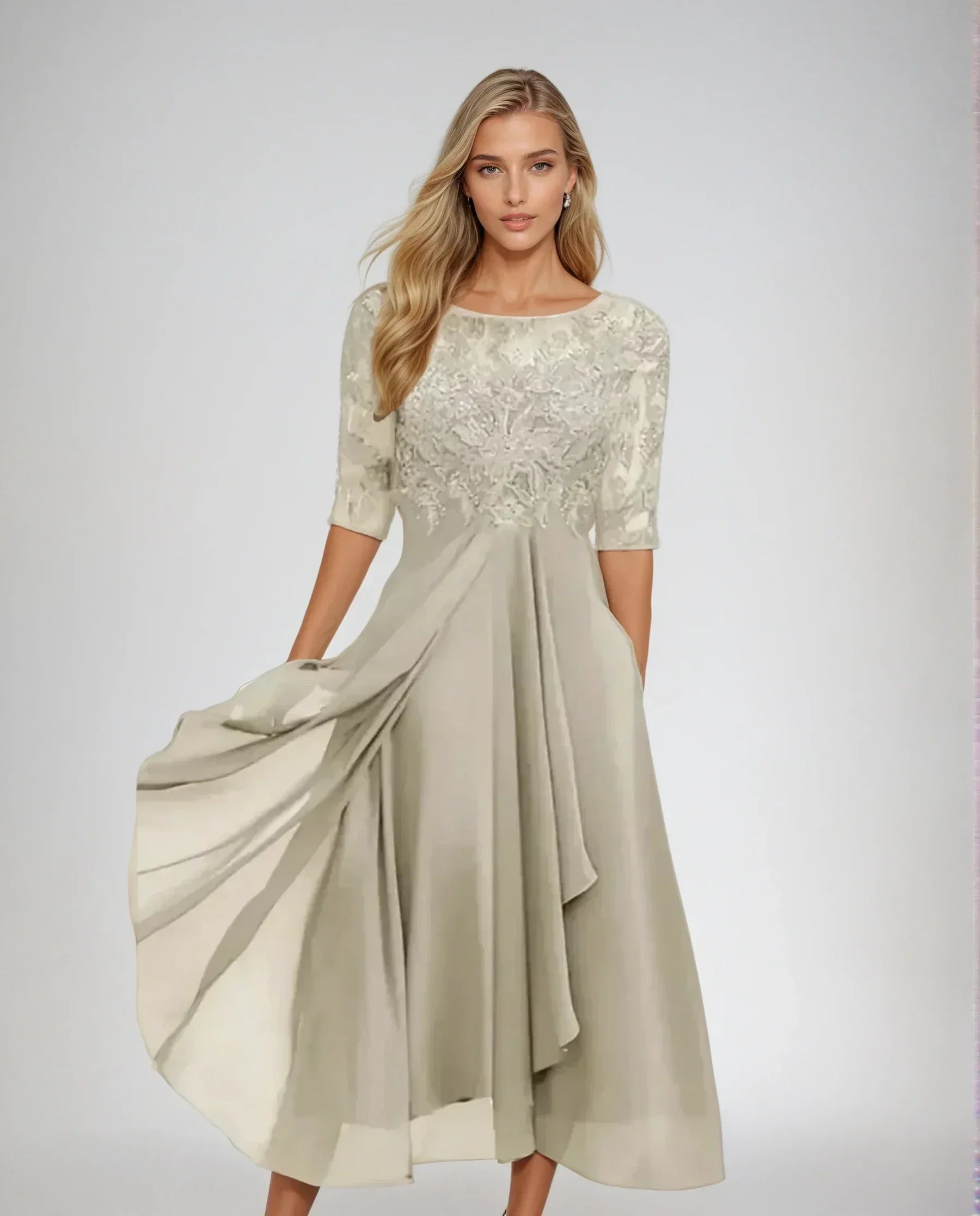 Marge | Elegantes Kleid Aus Spitze Mit Femininem Schnitt