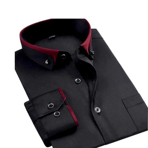 Men’s Klassisches Elegantes Langarmshirt | Abram