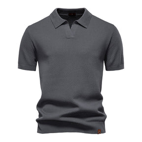 Pele | Modernes Polo-Shirt Mit Struktur Für Vielseitige Outfits