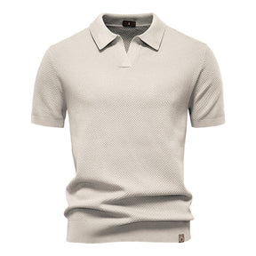 Pele | Modernes Polo-Shirt Mit Struktur Für Vielseitige Outfits