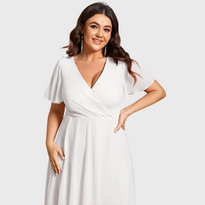 Elegantes Fließendes Damenkleid | Leichtgewicht