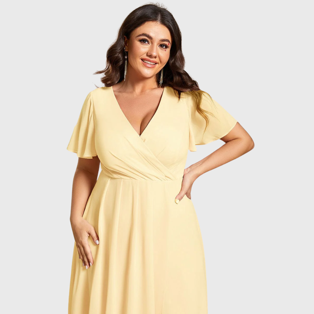 Elegantes Fließendes Damenkleid | Leichtgewicht