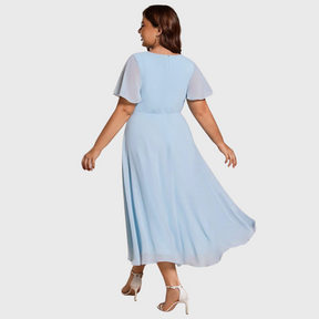 Elegantes Fließendes Damenkleid | Leichtgewicht