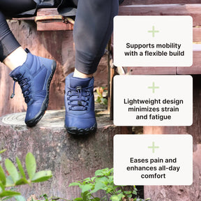 Polar Pro - Rutschfeste & Wasserbeständige Winter Barfußschuhe (Unisex)