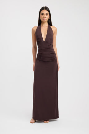 Damen Elegantes Raffiniertes Kleid | Maxi