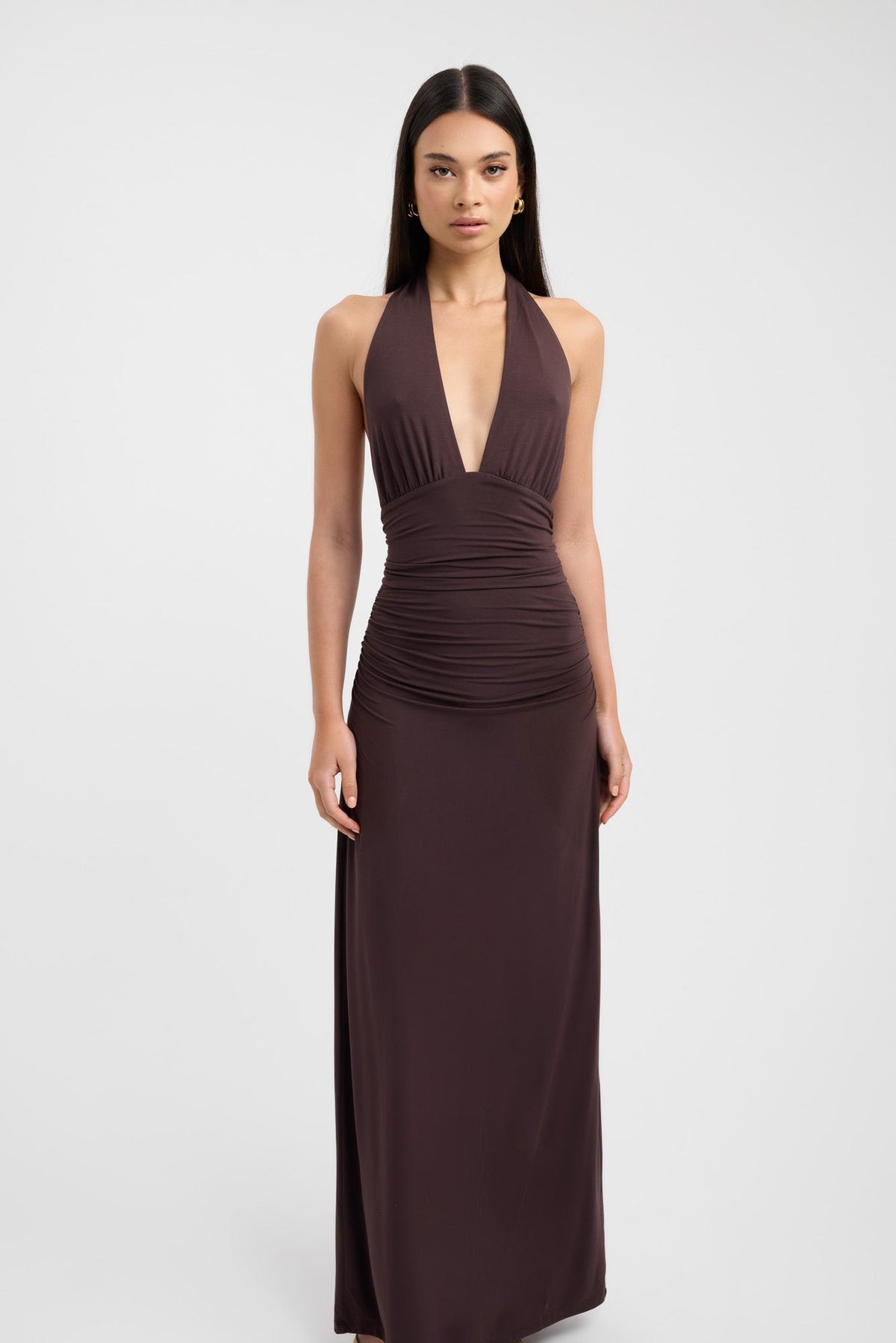 Damen Elegantes Raffiniertes Kleid | Maxi