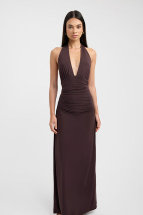 Damen Elegantes Raffiniertes Kleid | Maxi