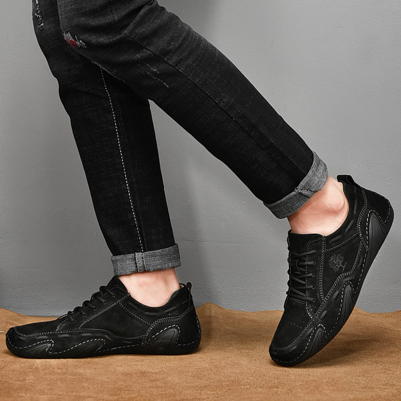 Benno | Robuster Komfortschuh Aus Echtlede