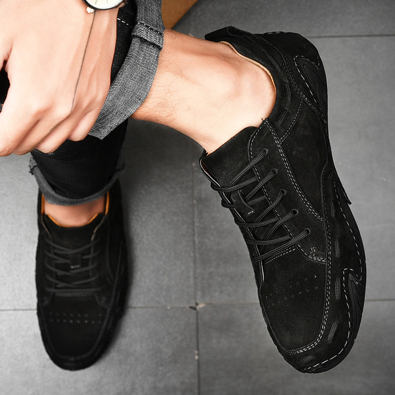 Benno | Robuster Komfortschuh Aus Echtlede