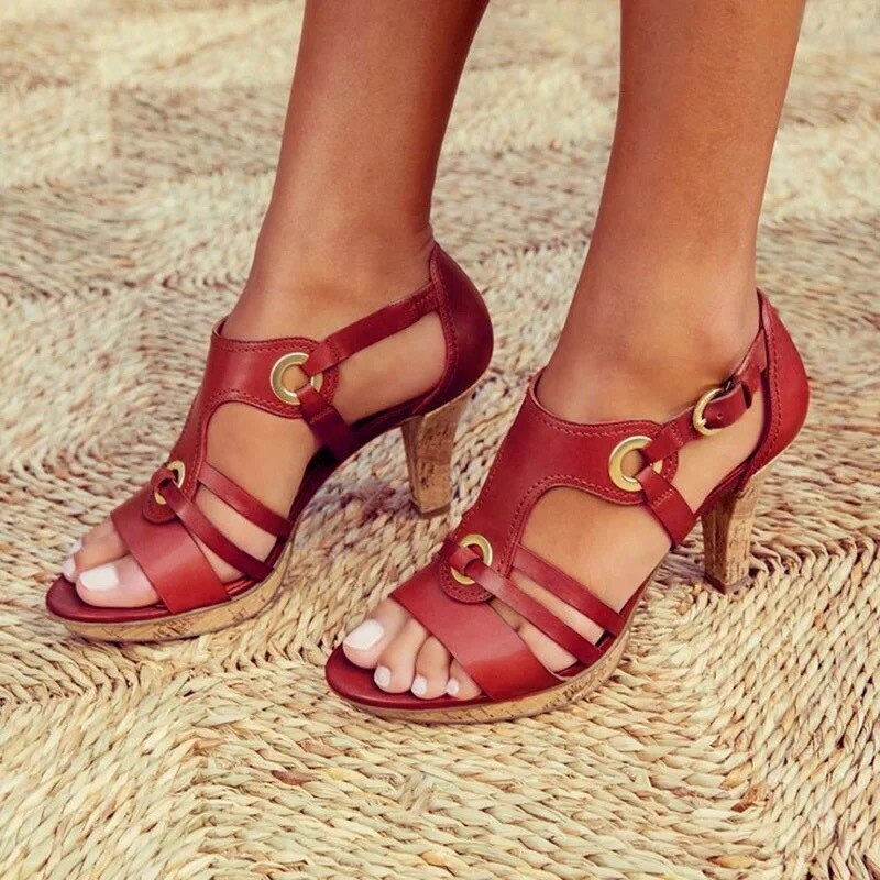 Clara Sandaletten | Elegante Sandalen mit Absatz
