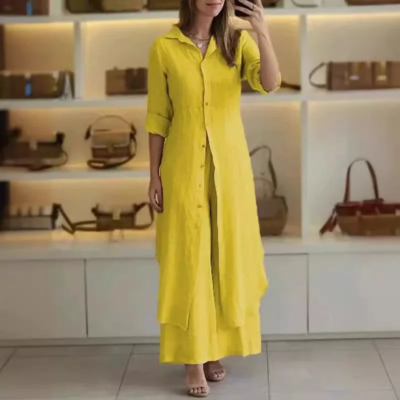 Damen Elegantes Zweiteiler Set | Sommer