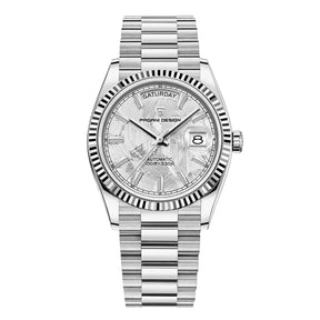Herren Elegante Edelstahl Automatikuhr | Klassisch
