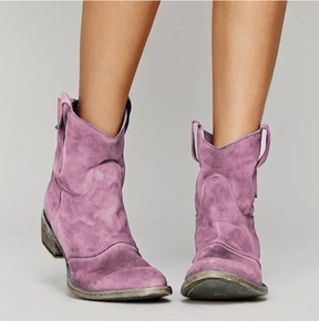 Roselle | Wildleder Westernstiefel
