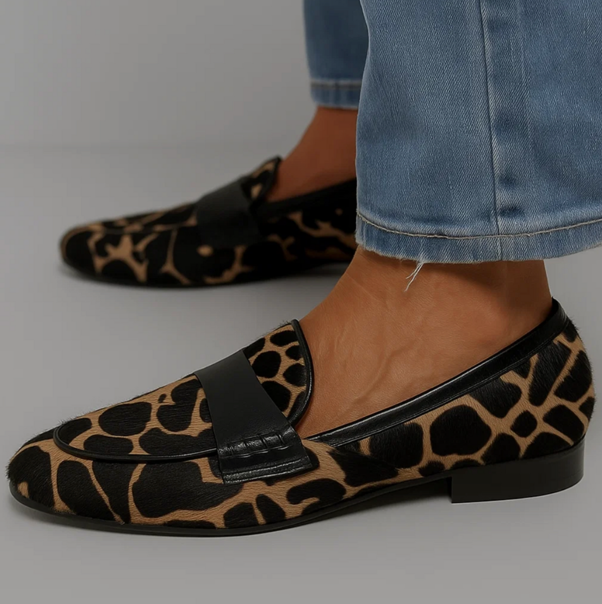Safari Loafer | Dierenprint Met Comfort Voor Dagelijks Gebruik