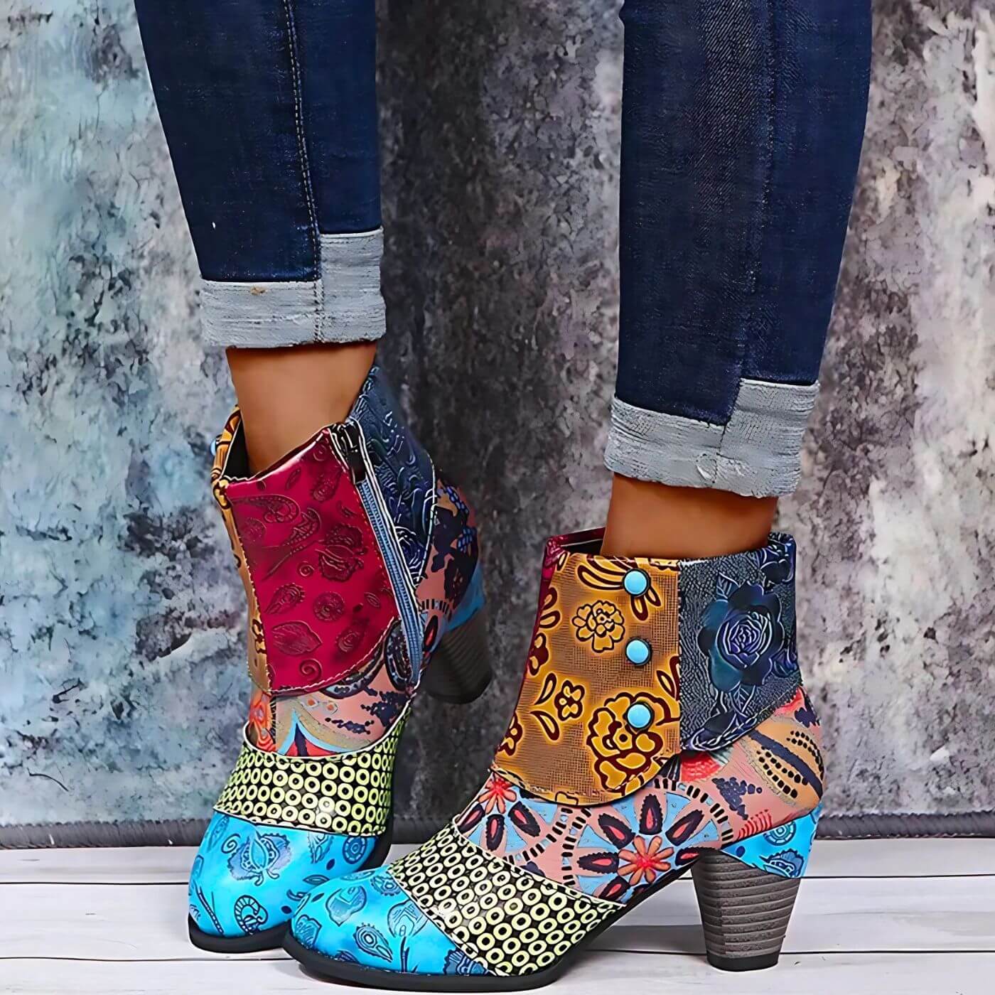 Selina | Vintage-Orthopädische Stiefel