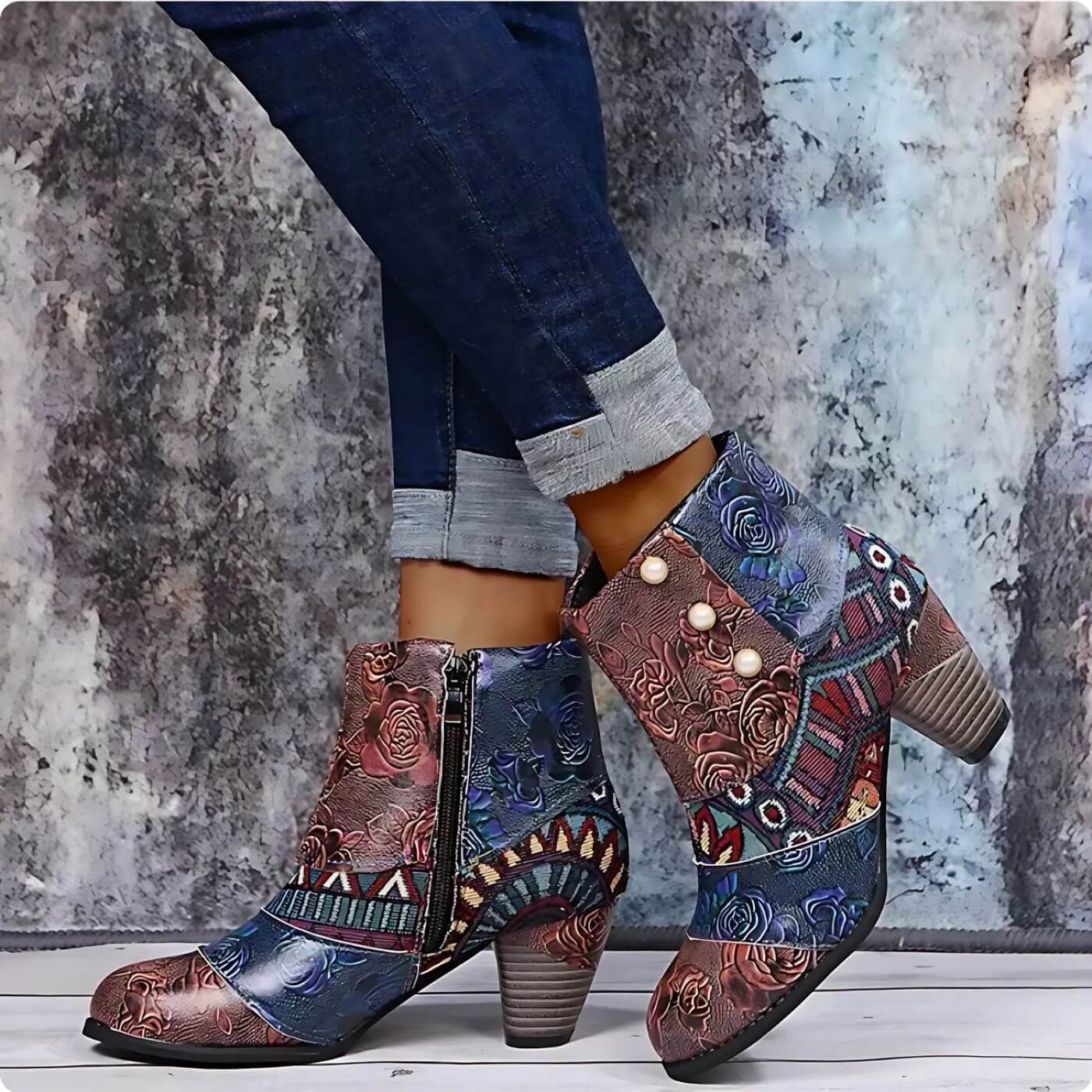 Selina | Vintage-Orthopädische Stiefel