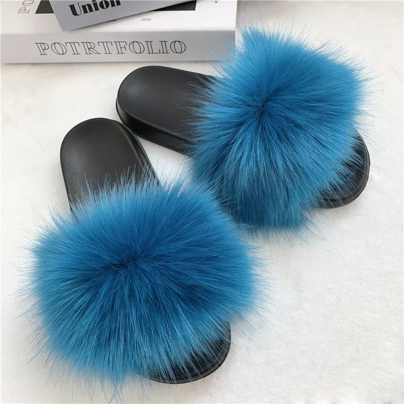 Adel | Flauschige Slipper