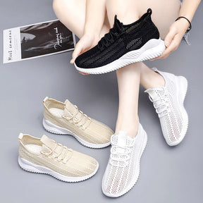 Atmungsaktive Strick-Wanderschuhe