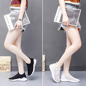 Atmungsaktive Strick-Wanderschuhe