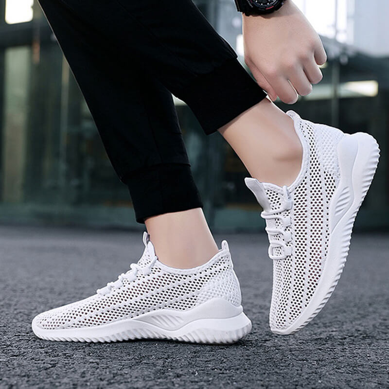 Atmungsaktive Strick-Wanderschuhe