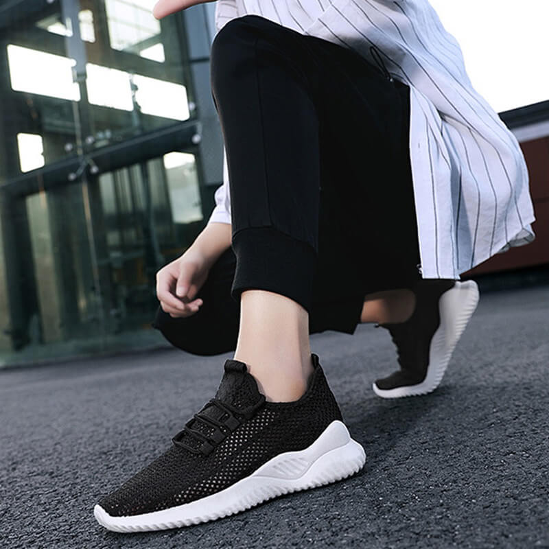 Atmungsaktive Strick-Wanderschuhe