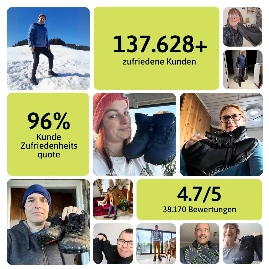 Winter Pro – Gesunde, Warme & Wasserabweisende Barfußschuhe