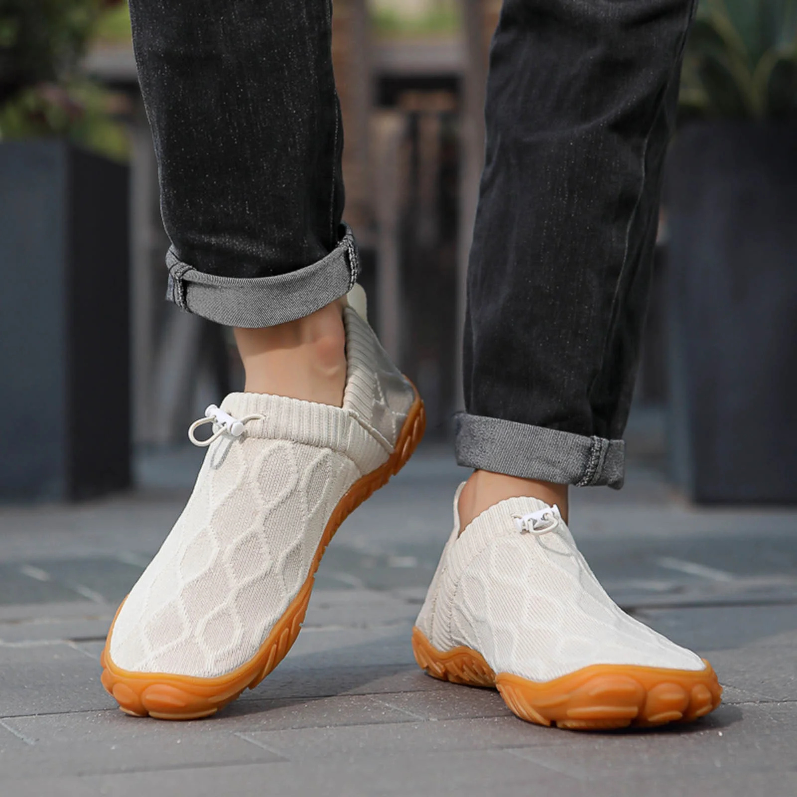 BarfußSneakers | Urban Active White Glides